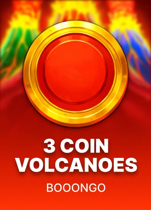 3 Coin Volcanoes game tile at Casiny Casino
