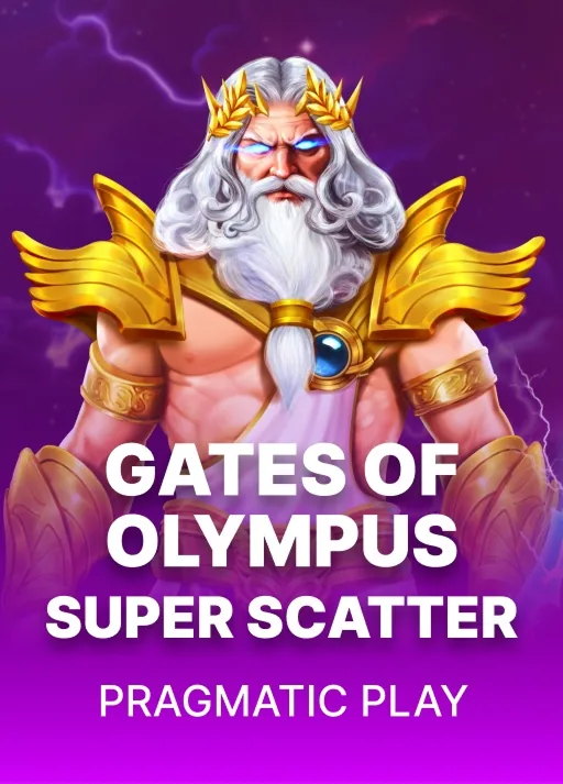 Gates of Olympus Super Scatter game tile at Casiny Casino